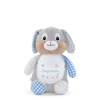 Hase Stofftier bestickt mit Namen